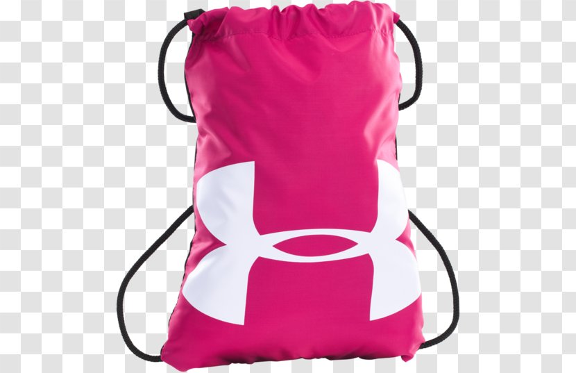 Bag Under Armour Ozsee Sackpack Backpack UA Undeniable - Magenta - Everyday Casual Shoes Transparent PNG