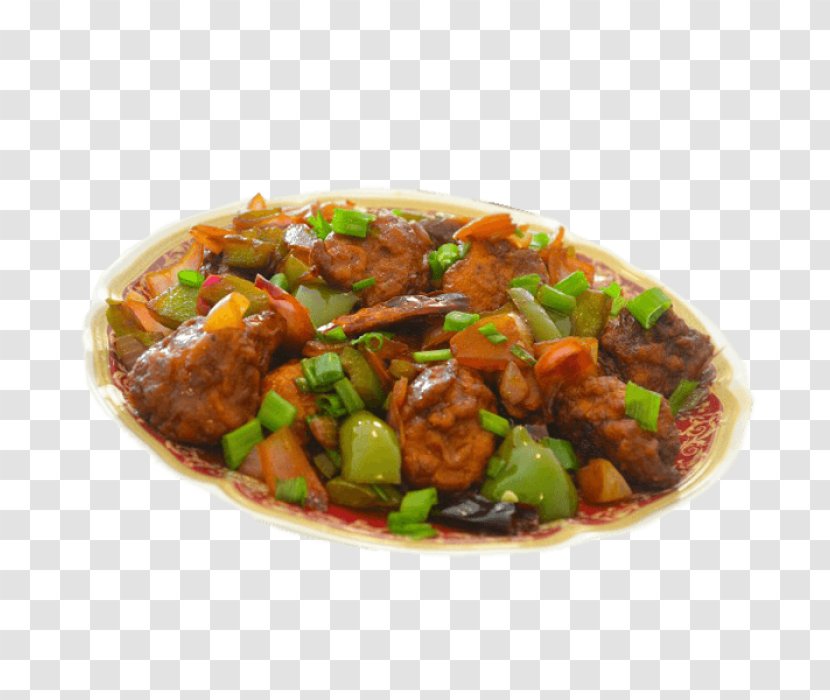Indian Chinese Cuisine Sichuan Butter Chicken Chilli - Food Transparent PNG