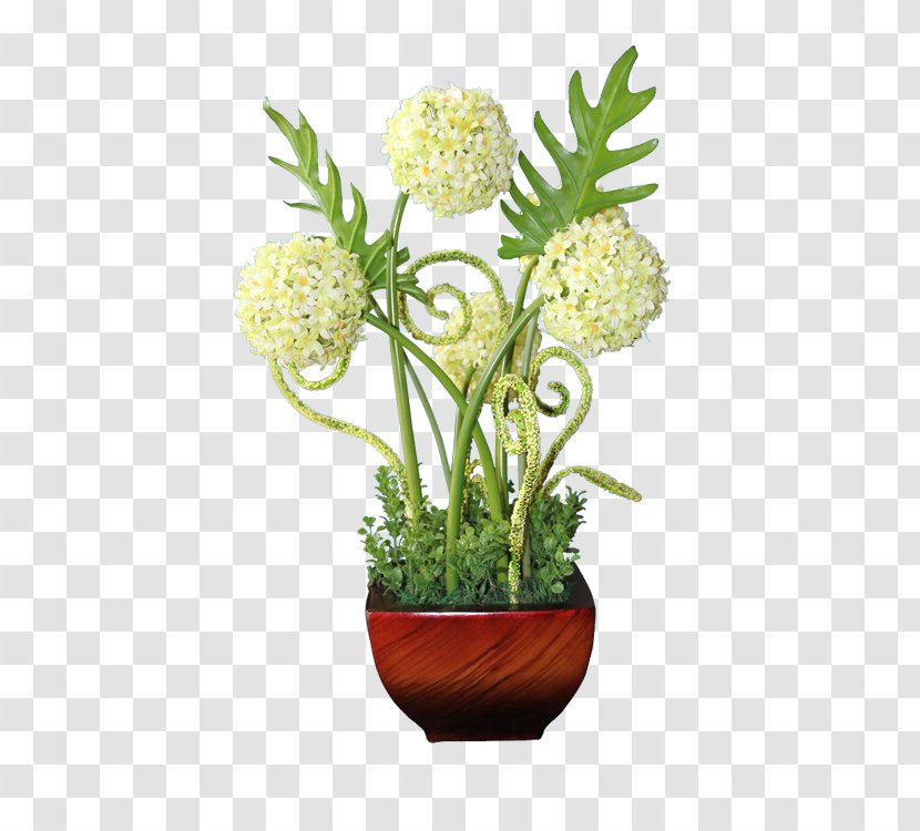 Floral Design Flowerpot Vase Cut Flowers - Plant - Movies Transparent Transparent PNG