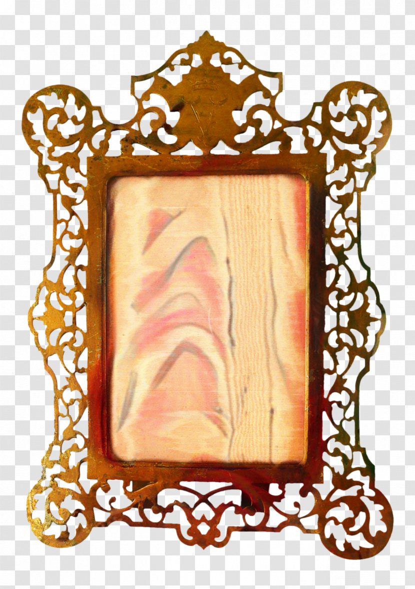 Picture Frame - Peach Transparent PNG