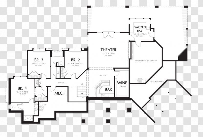 Floor Plan House - Lofty Light Transparent PNG