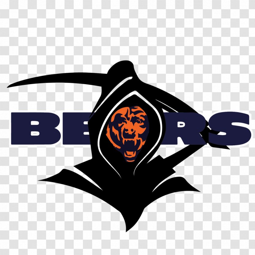 Death Clip Art - Cartoon - Chicago Bears Logo Transparent PNG