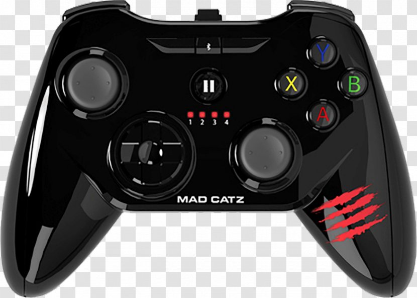 Xbox 360 Mad Catz C.T.R.L.i Game Controllers Video - Ctrli - Gamepad Transparent PNG