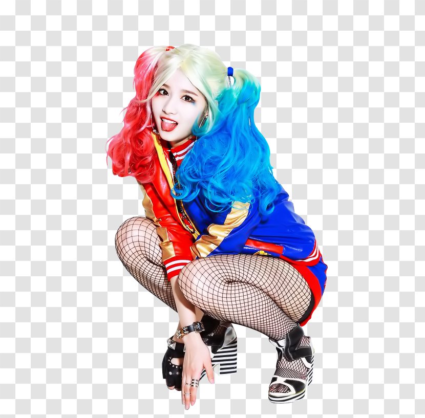 Sana Harley Quinn TWICE TV K-pop - Clown - Chaeyoung Twice Transparent PNG
