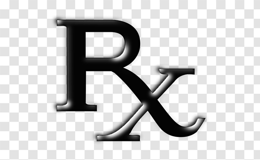 Medical Prescription Drug Pharmaceutical Pharmacy Clip Art - Text - Doctor Rx Symbol Transparent PNG