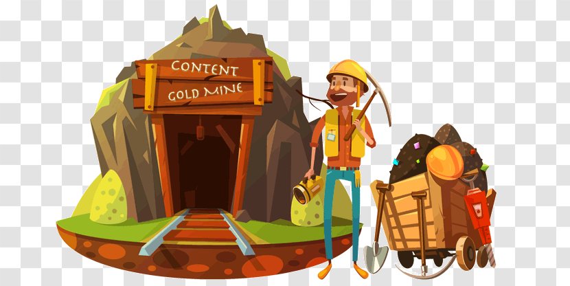 Gold Mining Vector Graphics Stock Illustration - Coal - Longwall Animation Transparent PNG