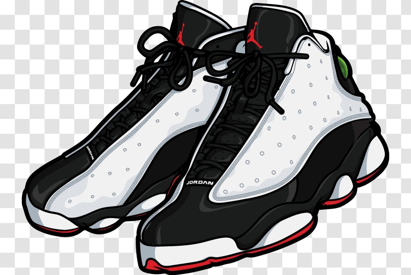 Nike Air Jordan XIII Basketball Shoe Sneakers Clip Art - Footwear Transparent PNG