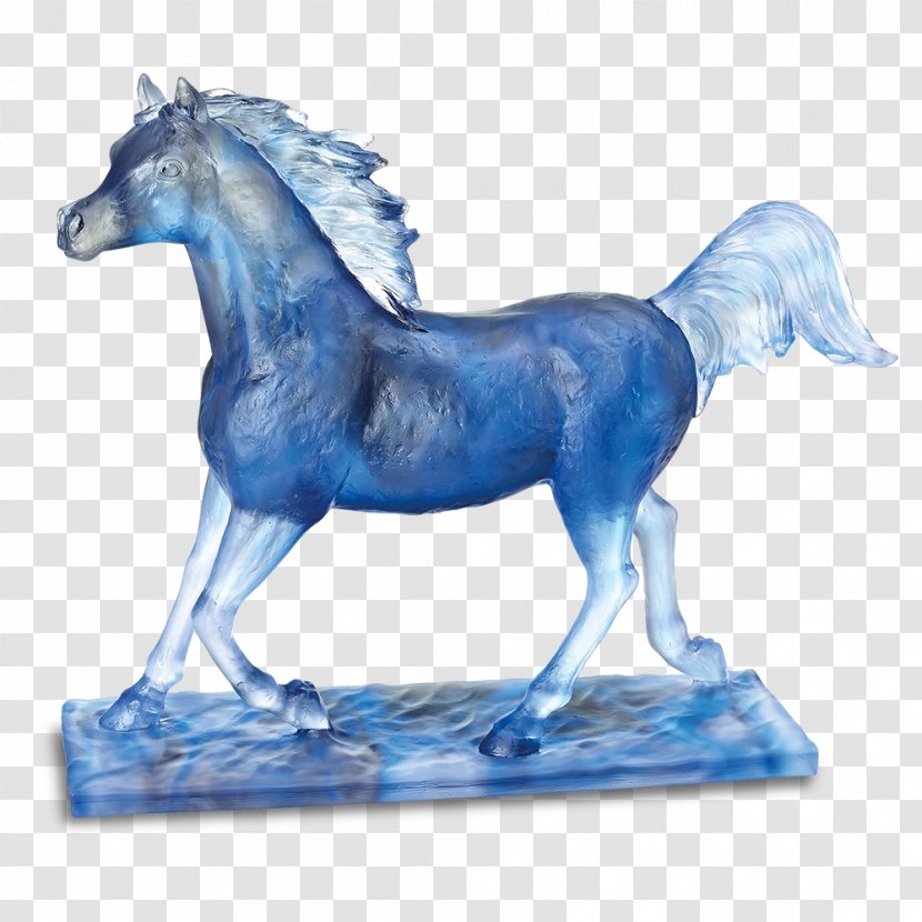 Figurine Sculpture Daum Glass Art - Horse - Design Transparent PNG