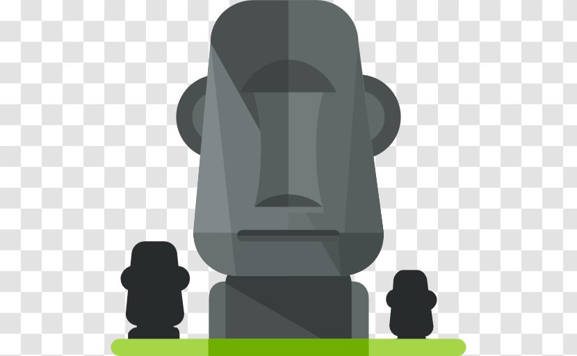 Moai - Silhouette Transparent PNG