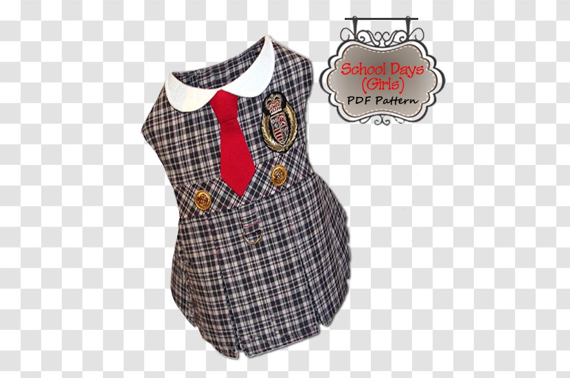 Tartan Dress Product - Girls Clothes Pattern Transparent PNG