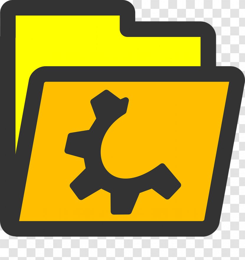 Directory Theme Clip Art - Yellow - Folder Transparent PNG