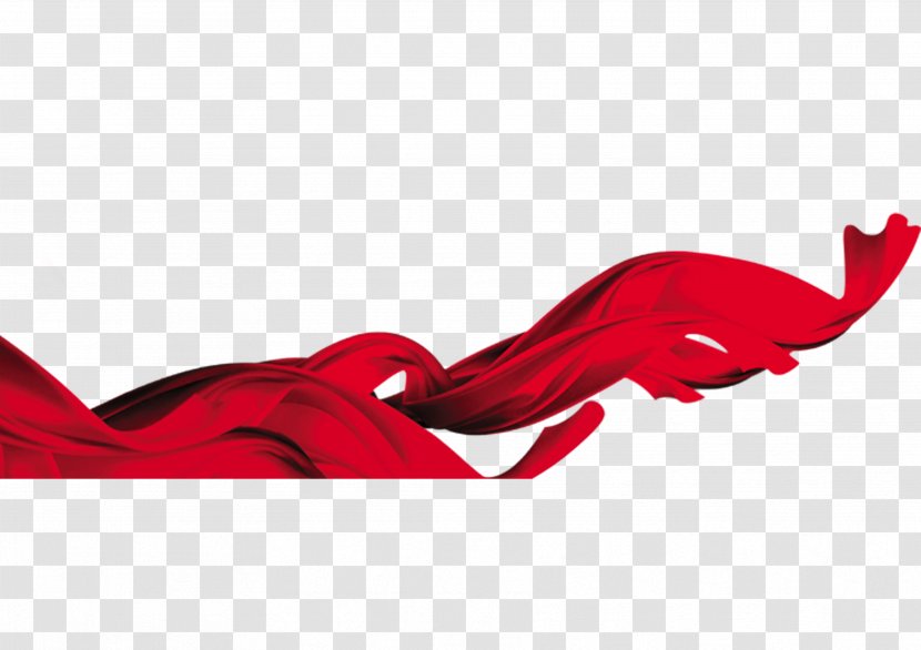 Drums Red - Shoe - Ribbon Transparent PNG