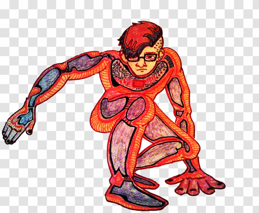 Illustration Muscle Clip Art Superhero ARM Cortex-M - Fictional Character - Beverly Poster Transparent PNG