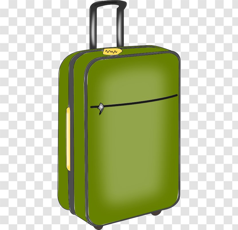 Baggage Suitcase Travel Hand Luggage Clip Art - Document - Clipart Transparent PNG
