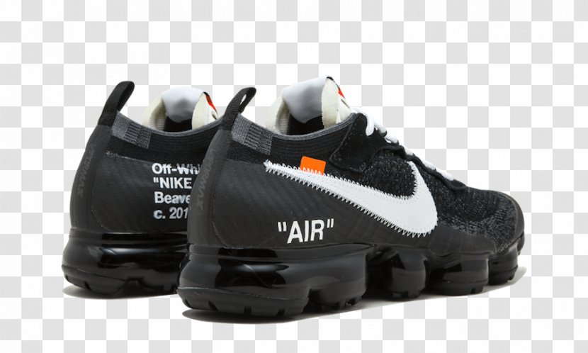 Nike Air Max Off-White Sneakers Shoe - Hiking Transparent PNG