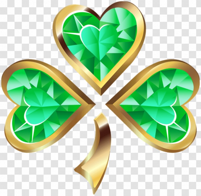 Shamrock Saint Patrick's Day Clip Art Portable Network Graphics Transparency - Leaf - Clipart Png Gold Transparent PNG