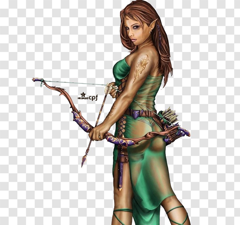 Elf Female The Lord Of Rings Dungeons & Dragons Archery Transparent PNG