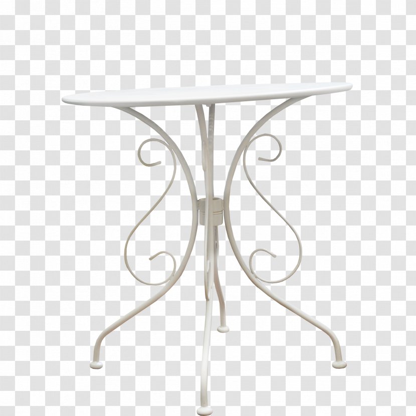 Table White Clip Art - Outdoor Furniture Transparent PNG