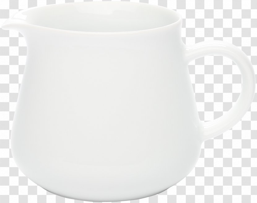 Jug Coffee Cup Ceramic Mug Pitcher - White Transparent PNG