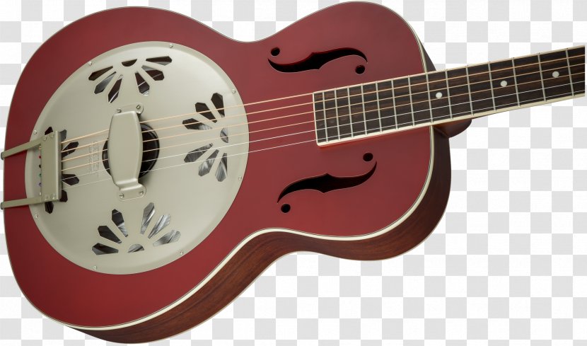 Resonator Guitar Gretsch White Falcon Fender Stratocaster Acoustic - Heart Transparent PNG