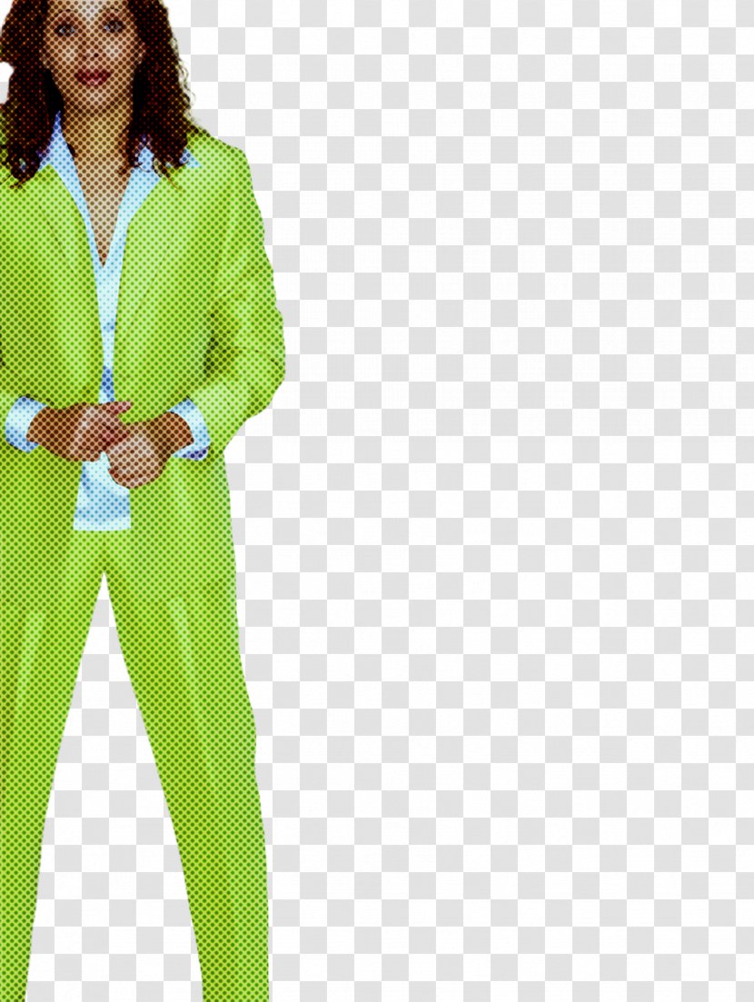 Clothing Green Outerwear Suit Yellow - Formal Wear Jacket Transparent PNG