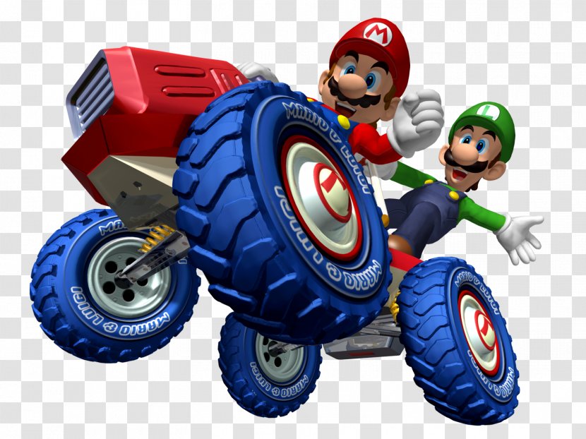 Mario Kart: Double Dash Luigi Bros. Kart Wii - Monster Truck Transparent PNG