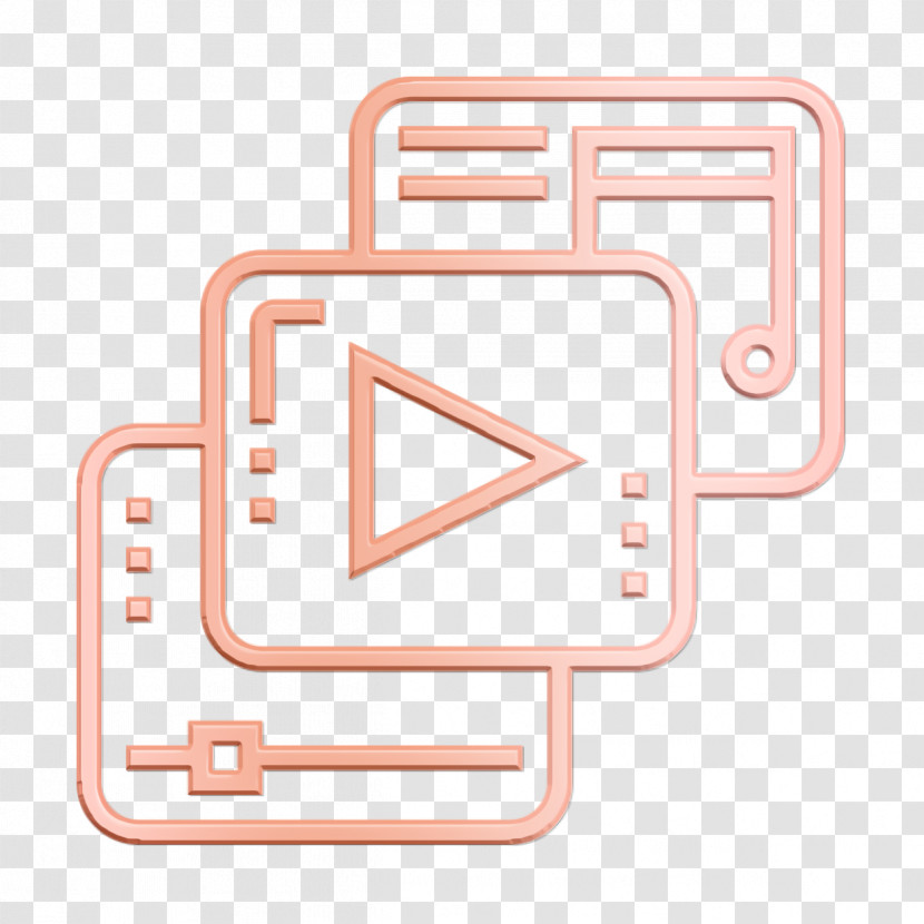 Multimedia Icon Video Icon Files And Documents Icon Transparent PNG