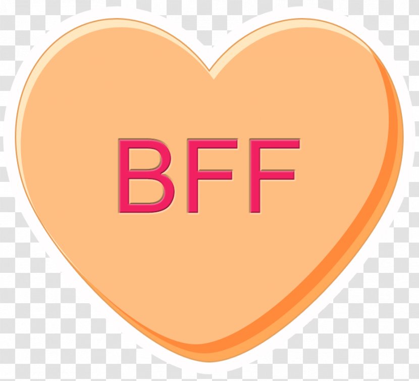 Logo Product Design Font Love - Peach - Bff 30 Questions Transparent PNG
