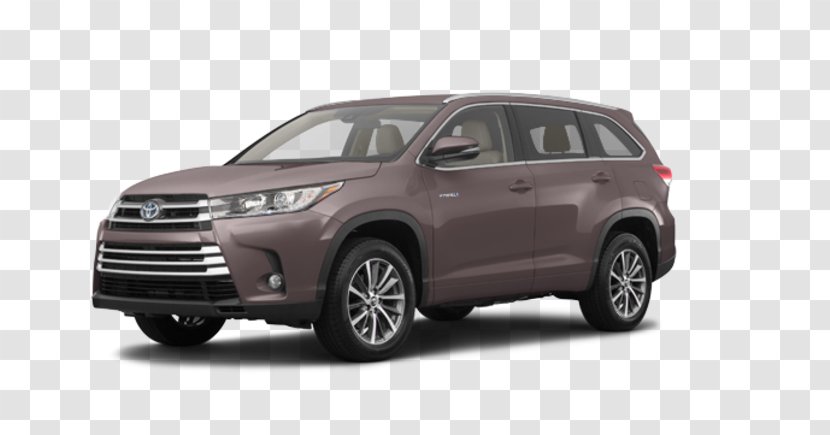 2018 Toyota Highlander Hybrid XLE Car RAV4 - Automotive Design Transparent PNG