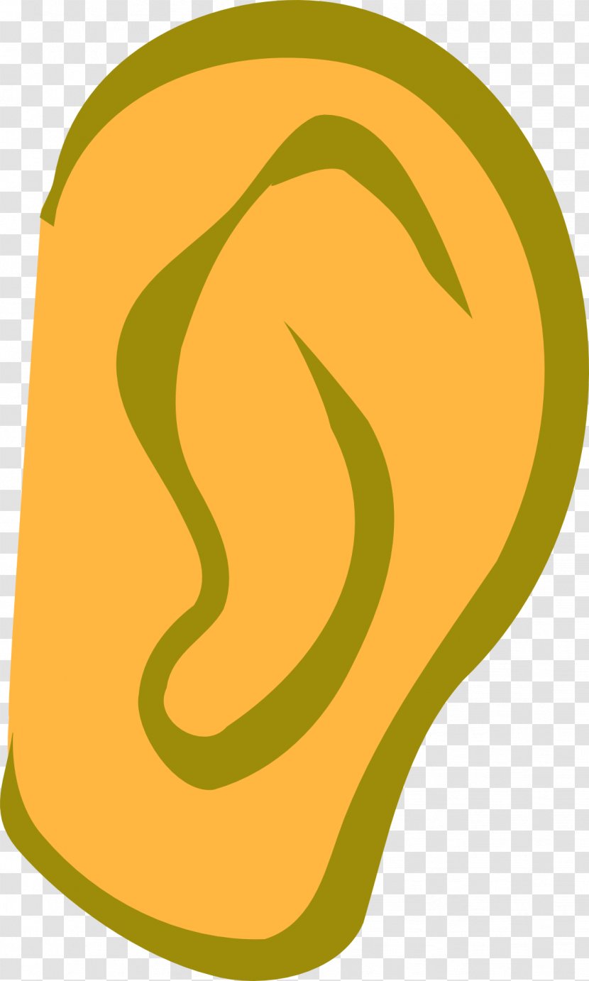 Ear Cartoon Drawing Clip Art - Eye - Conch Transparent PNG