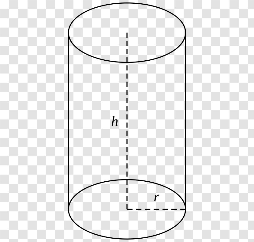Cylinder Area Geometric Shape Space Geometry - White Transparent PNG