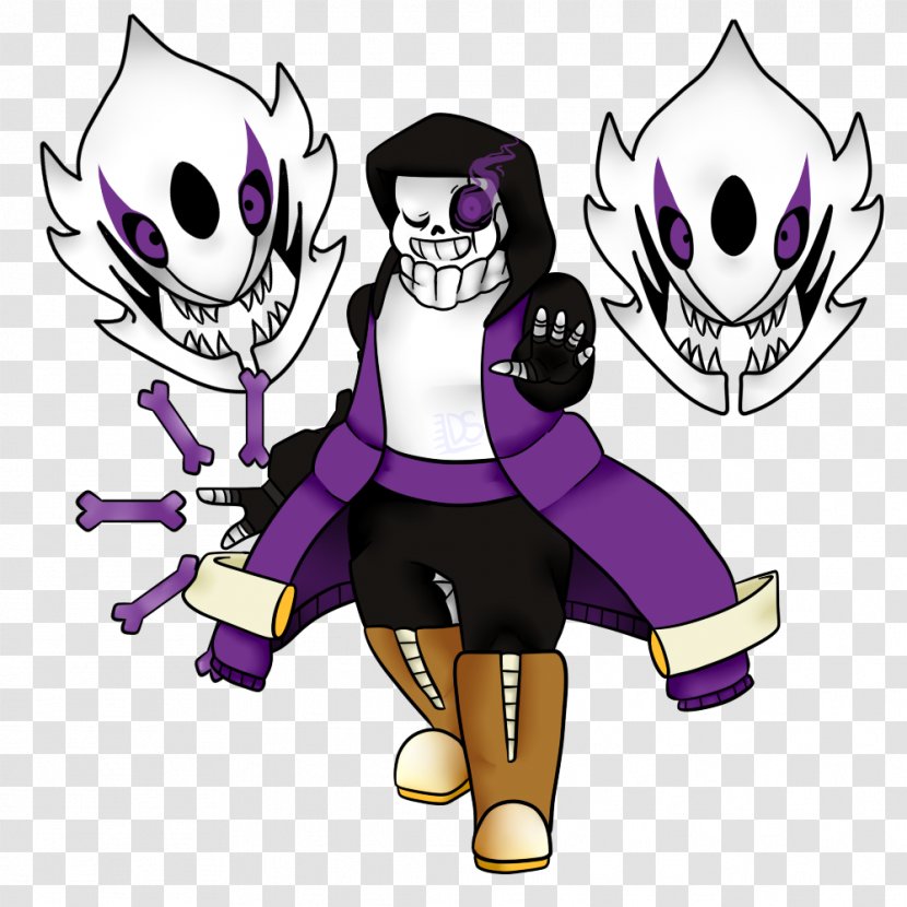 Undertale YouTube Drawing Song - Purple Transparent PNG