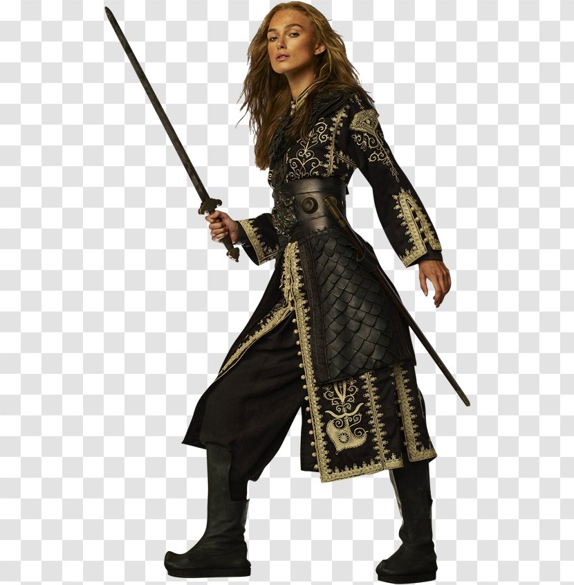 Keira Knightley Jack Sparrow Elizabeth Swann Pirates Of The Caribbean: Curse Black Pearl Governor Weatherby - Costume - Caribbean Transparent PNG