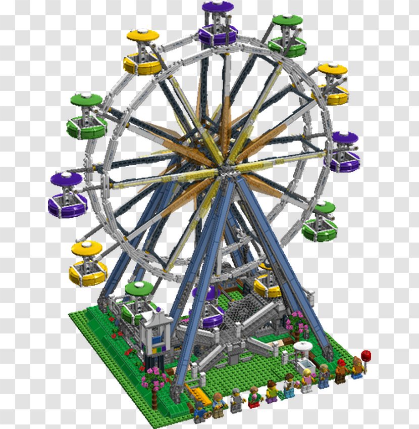 Amusement Park Ferris Wheel Recreation Tourist Attraction - Fair Transparent PNG