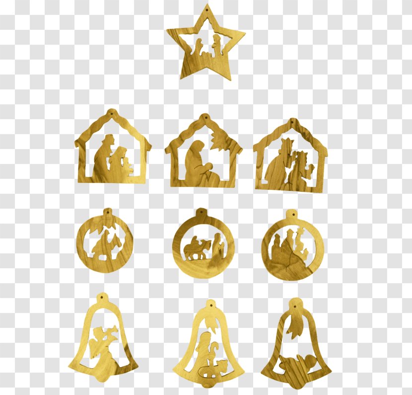 Pottery Christmas Tree Wood Material - Gold Transparent PNG