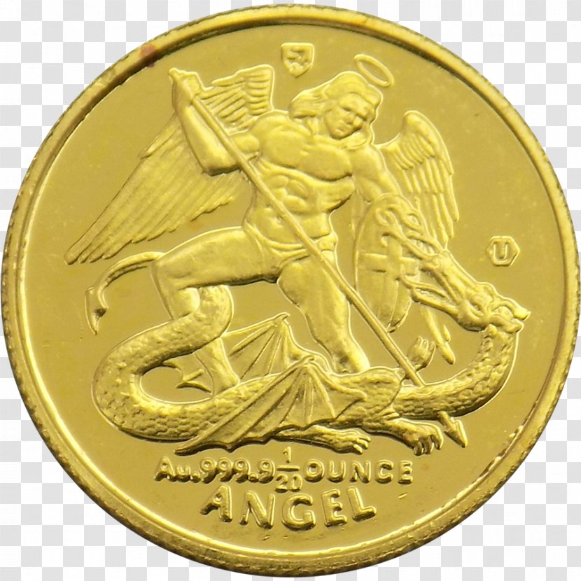 Gold Coin Bullion Vienna Philharmonic - Griffin - Coins Floating Material Transparent PNG