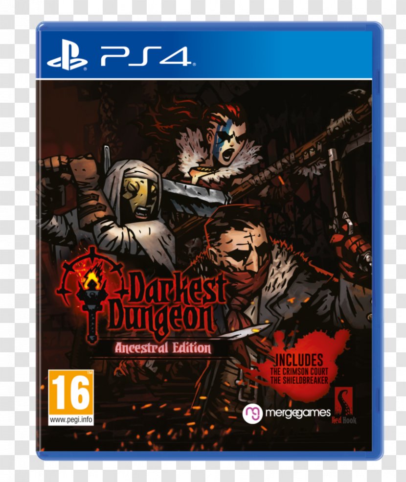 Darkest Dungeon Ancestral Edition Nintendo Switch PlayStation 4 Game - Red Hook Studios - Hellion Transparent PNG