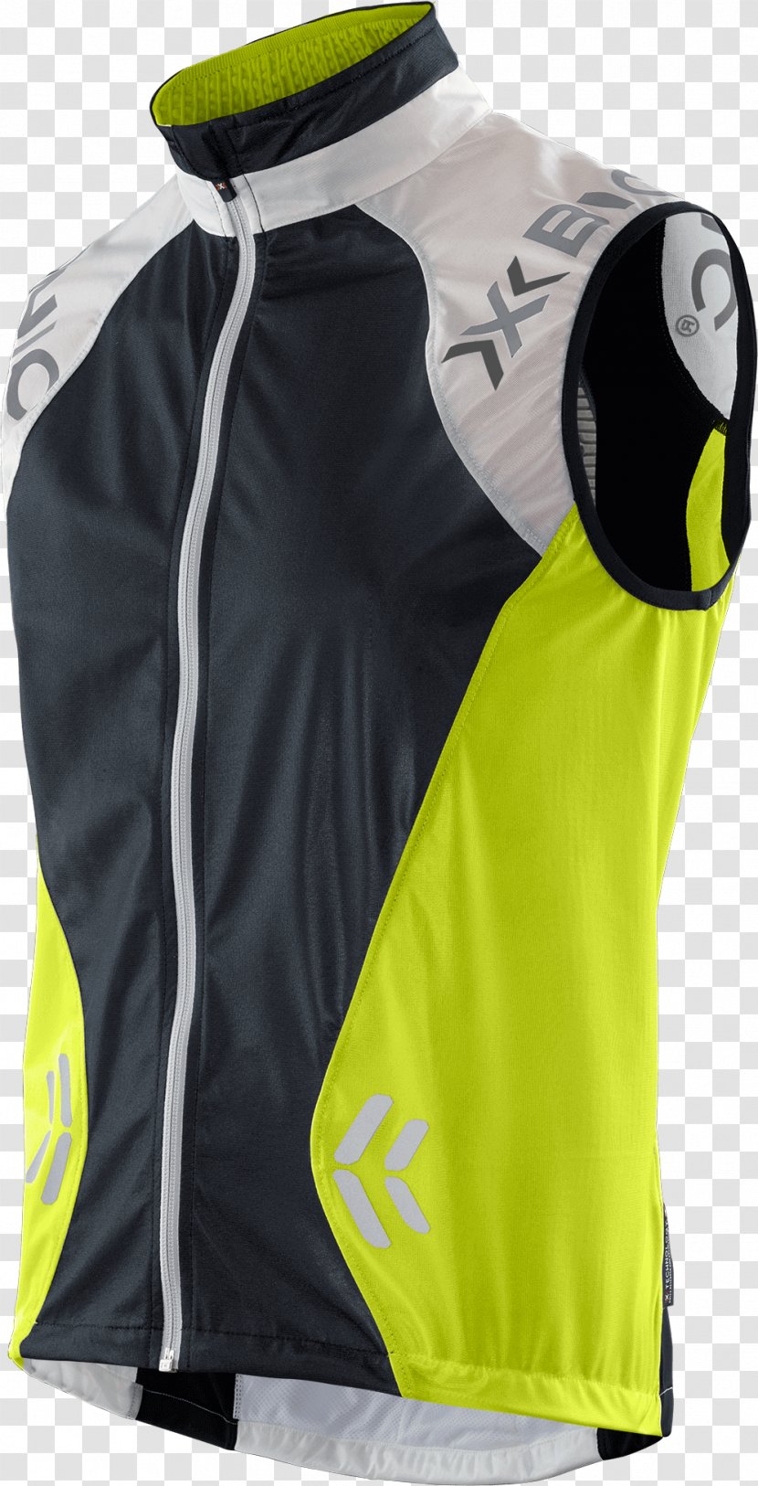 Waistcoat Jacket Clothing Nike Free Windstopper - White Vest Transparent PNG