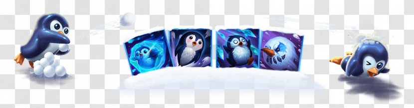 Penguin League Of Legends Bird Snow Symbol - Number - Snowball Fight Transparent PNG
