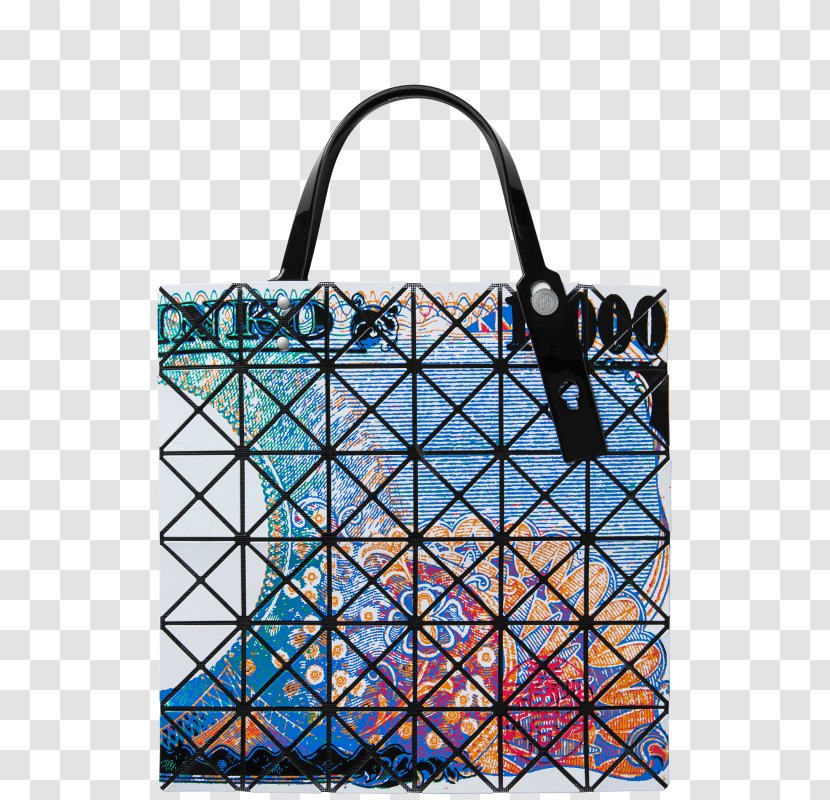 Handbag ISSEY MIYAKE INC. Tote Bag Paper Designer - Color - Neon Triangle Transparent PNG