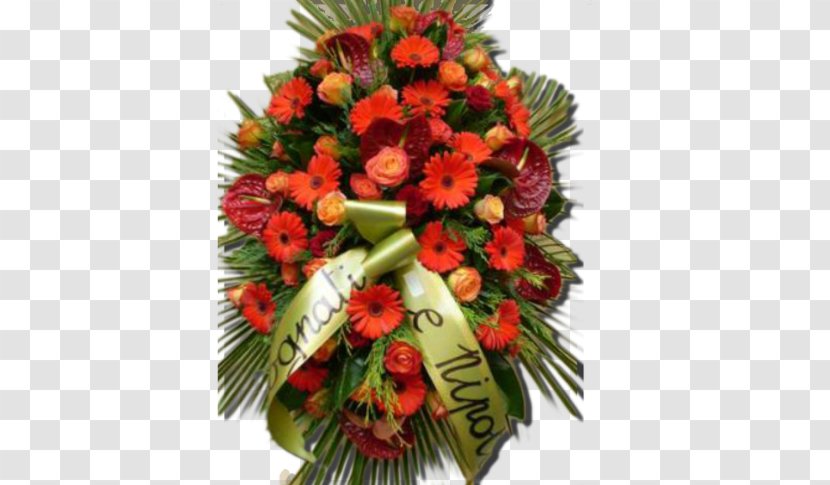 Floral Design Agenzia Funebre Oasi Wreath Cut Flowers Flower Bouquet - Arranging - Addobbi Floreali Transparent PNG