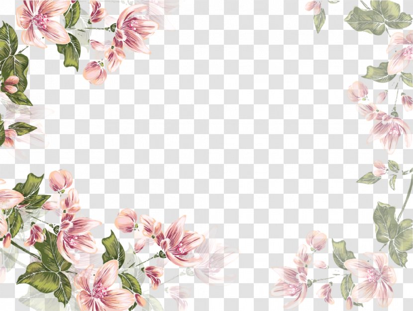 Flower Picture Frames - Digital Art Transparent PNG