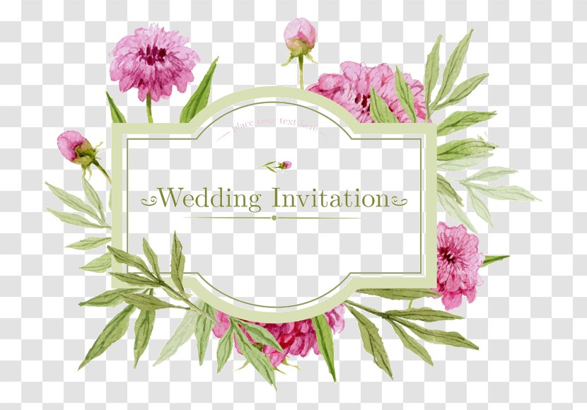 Wedding Invitation Flower Greeting Card - Bouquet - Flowers Invitations Transparent PNG