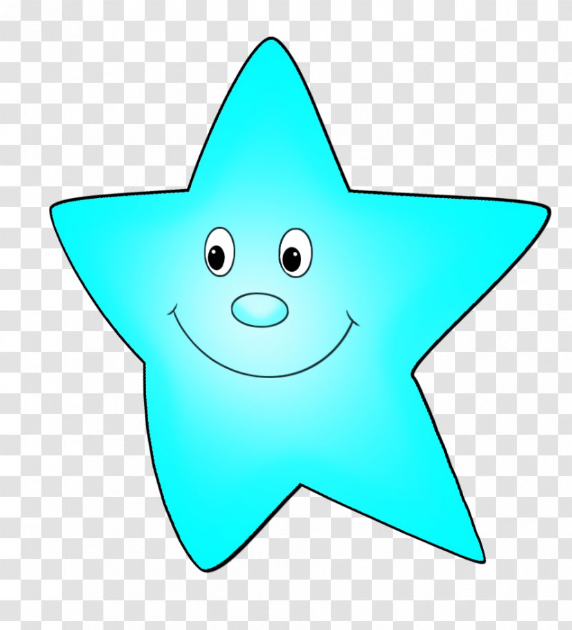 Green Fish Smiley Turquoise Clip Art - Star - Light Cliparts Transparent PNG