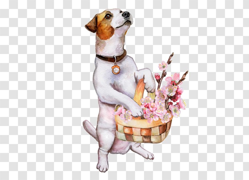 Wolf Cartoon - Companion Dog Russell Terrier Transparent PNG