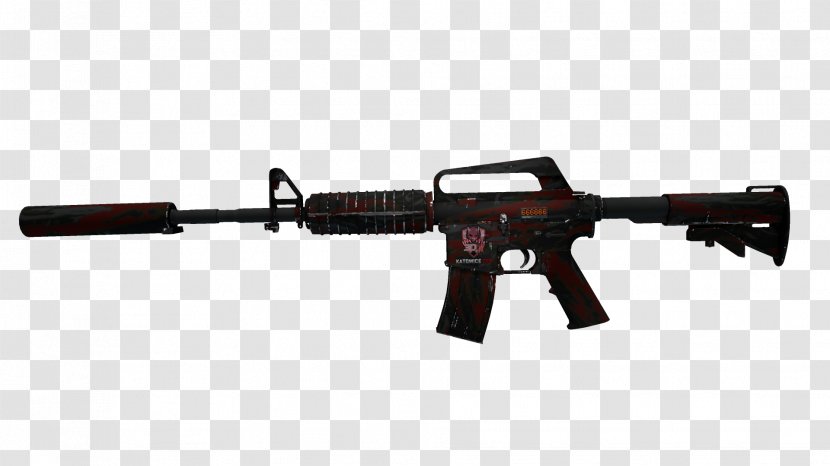 Counter-Strike: Global Offensive M4 Carbine Airsoft Guns M4A1-S - Watercolor - Ak 47 Transparent PNG