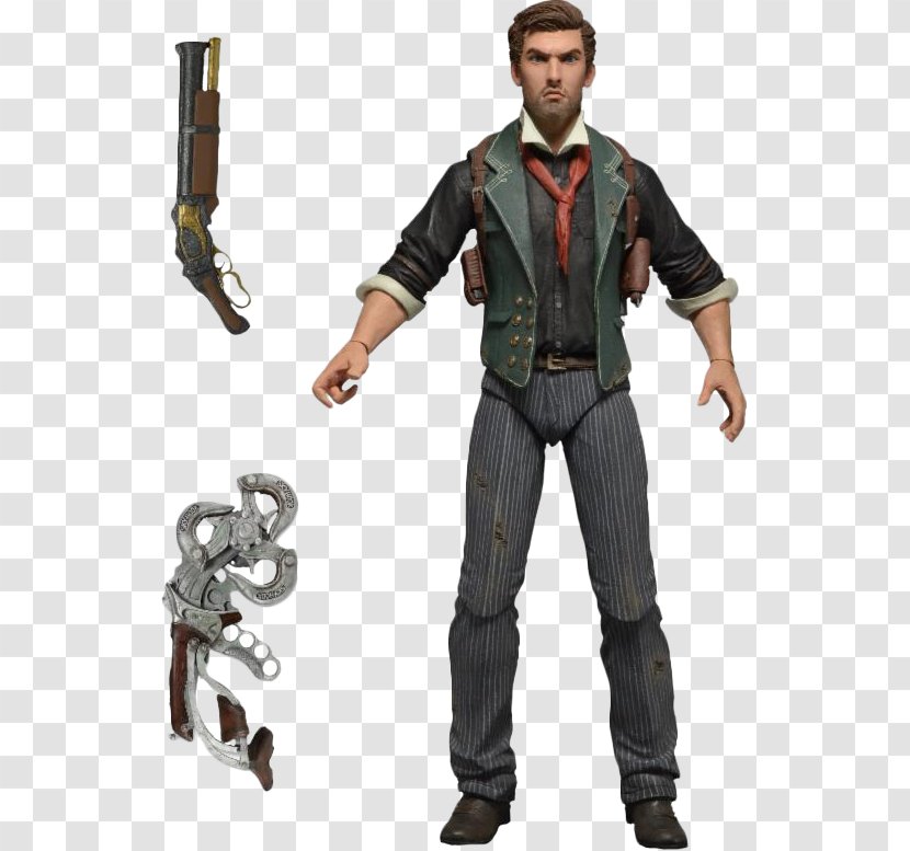 BioShock Infinite Video Game Action & Toy Figures National Entertainment Collectibles Association - Mercenary - Spa Transparent PNG