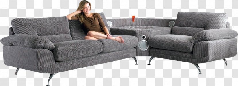 Couch Sofa Bed Sofology DFS Furniture - Black Transparent PNG