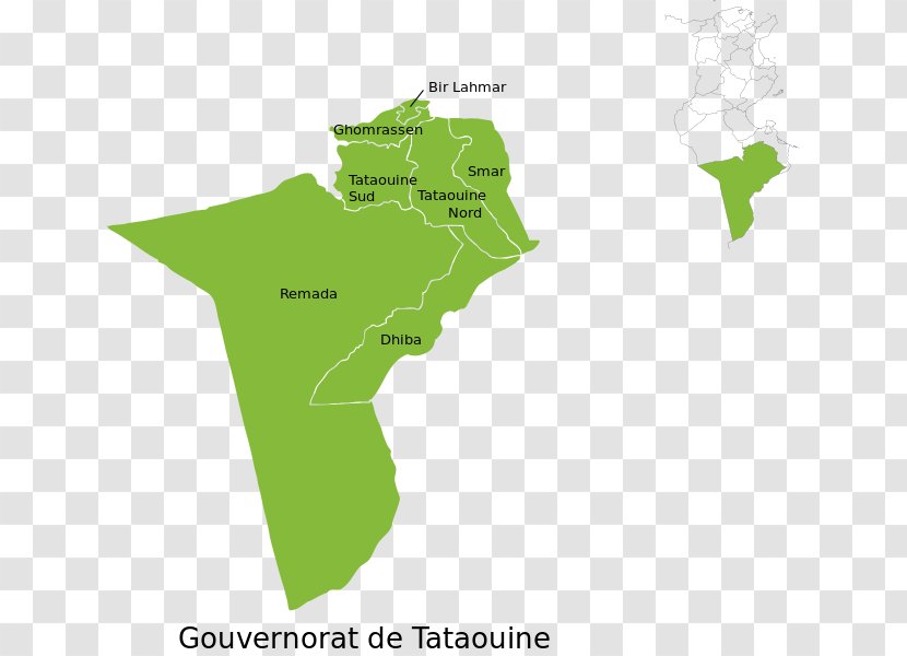 Mahdia Governorate Tataouine Delegations Of Tunisia Mutamadiyah Djerba - Tunisie Transparent PNG