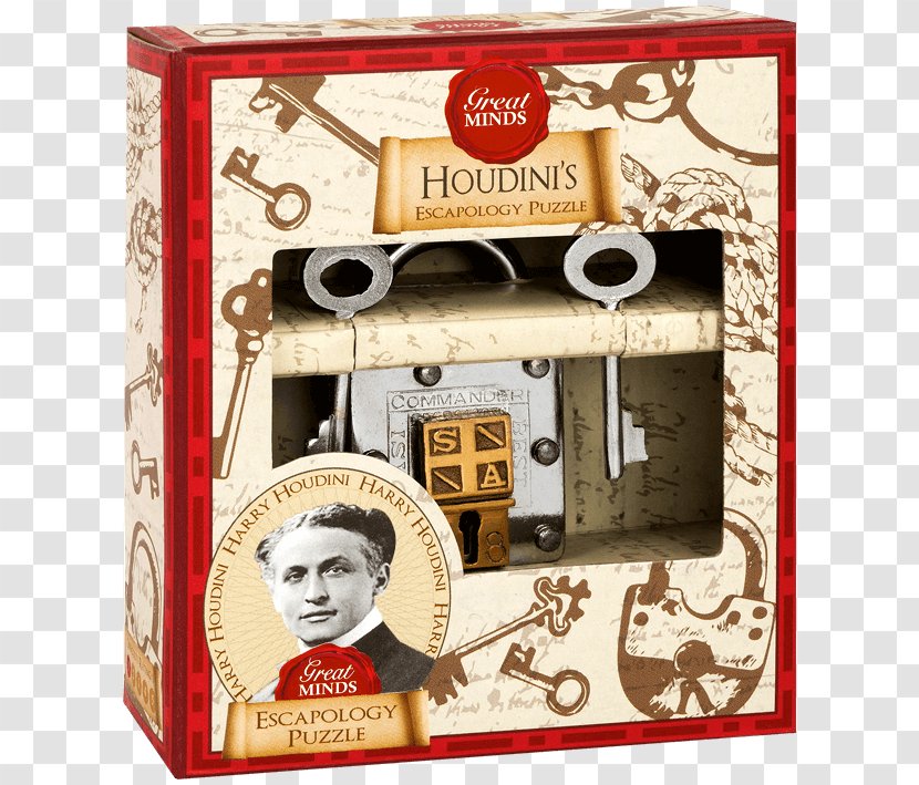 Lock Puzzle Escapology Brain Teaser Box - Padlock - Houdini Transparent PNG